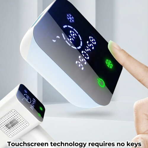 IPL Hair Removal Dual Semiconductor Cooling with Touch Screen(White) 2