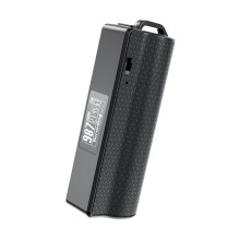 Voice Recorder 350 Hours Magnetic 3000mAh with Screen(Black)