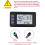 Ebike Display, Electric Bike Cycling Computer, LCD Panel Screen, Bicycle Speedometer Odometer(Black) 2