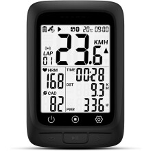 Bike Computer GPS Wireless, ANT+ Cycling Computer GPS with Bluetooth, Multifunctional ANT(Black)