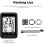 Bike Computer GPS Wireless, ANT+ Cycling Computer GPS with Bluetooth, Multifunctional ANT(Black) 3