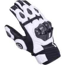 Breathable Leather Motorcycle Gloves Touchscreen for Men Women(Black)