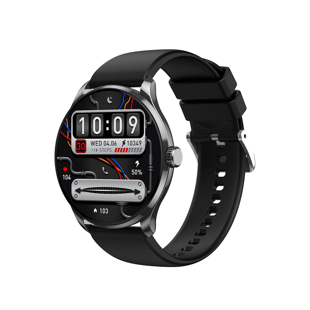 Zw86 Smartwatch 1.43 Inch Amoled 2.5D Display 466X466 Bluetooth 5.1 Heart Rate Blood Oxygen Monitor(Black) Black 6976918090553