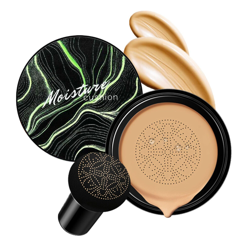 Mushroom Head Air Cushion Foundation BB Cream for Mature Skin, LongLasting Matte Coverage