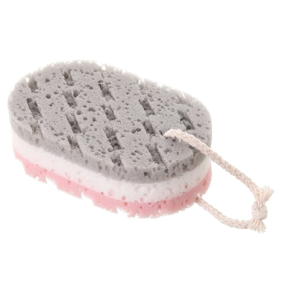 Bath Sponge Shower Body Scrubber for Gentle Skin Exfoliation and Full Body Cleansing
