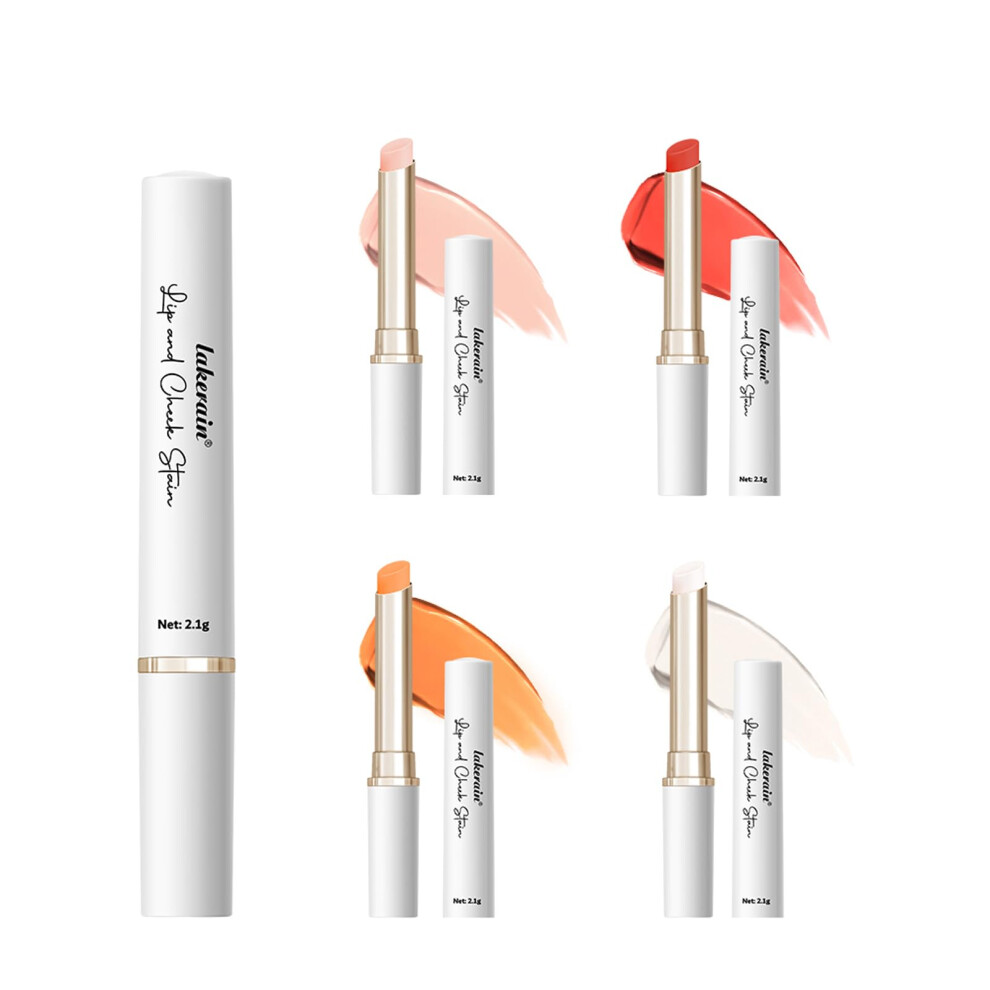 Dark 4Pcs Color Changing Lipstick Ph Reactive Lip Balm Long Lasting Moisture Hydrating Tint