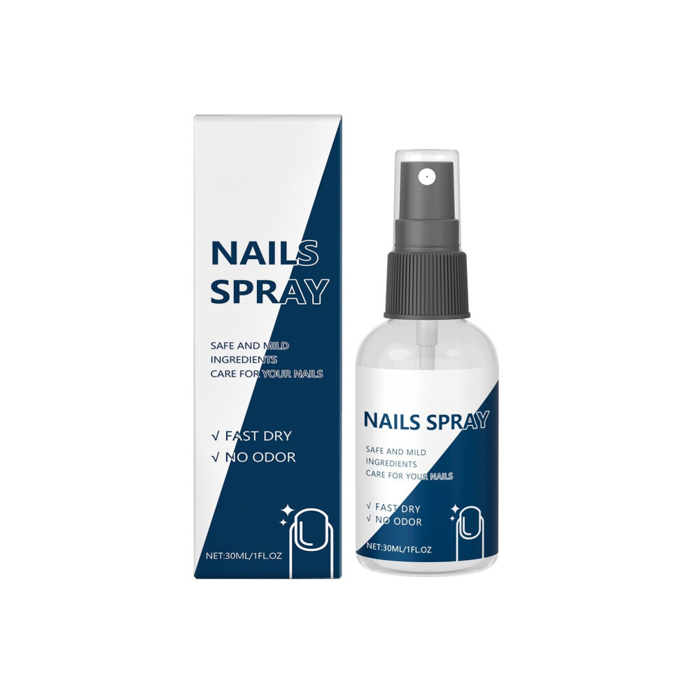 Nail Growth Spray with Tea Tree and Ginger for Cuticle Care, Fast Absorption, Travel Size