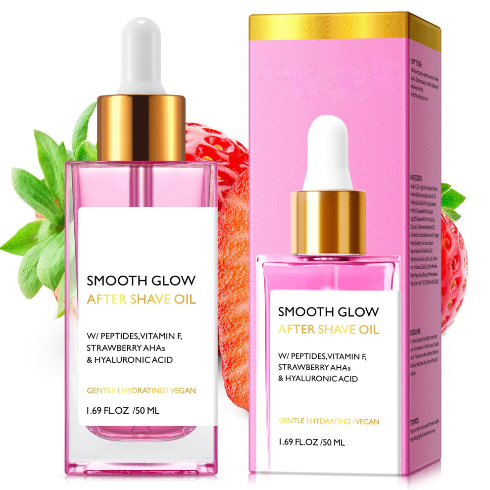 Post Shave Oil for Women 50ml  Soothes Razor Irritation, Prevents Ingrown Hairs, Deeply Moisturizes