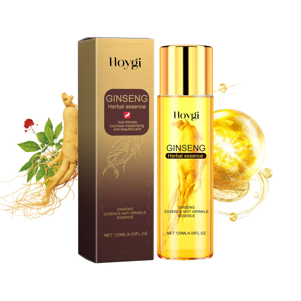 AntiAging Face Serum with Ginseng Collagen â Hydrating Firming Essence for Fine Lines, 4.05 Fl Oz