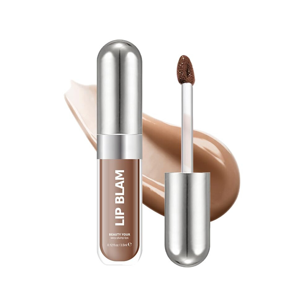 Plumping Lip Oil and Nourishing Hydrating Lip Gloss with Shine Finish, NonSticky Smooth Glide (05#)