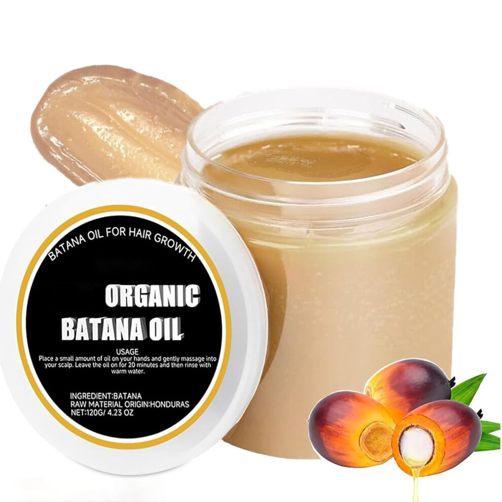 Batana Oil for Hair Growth â Organic Hair Growth Oil for Thicker Fuller Hair, Hydrates and Restores