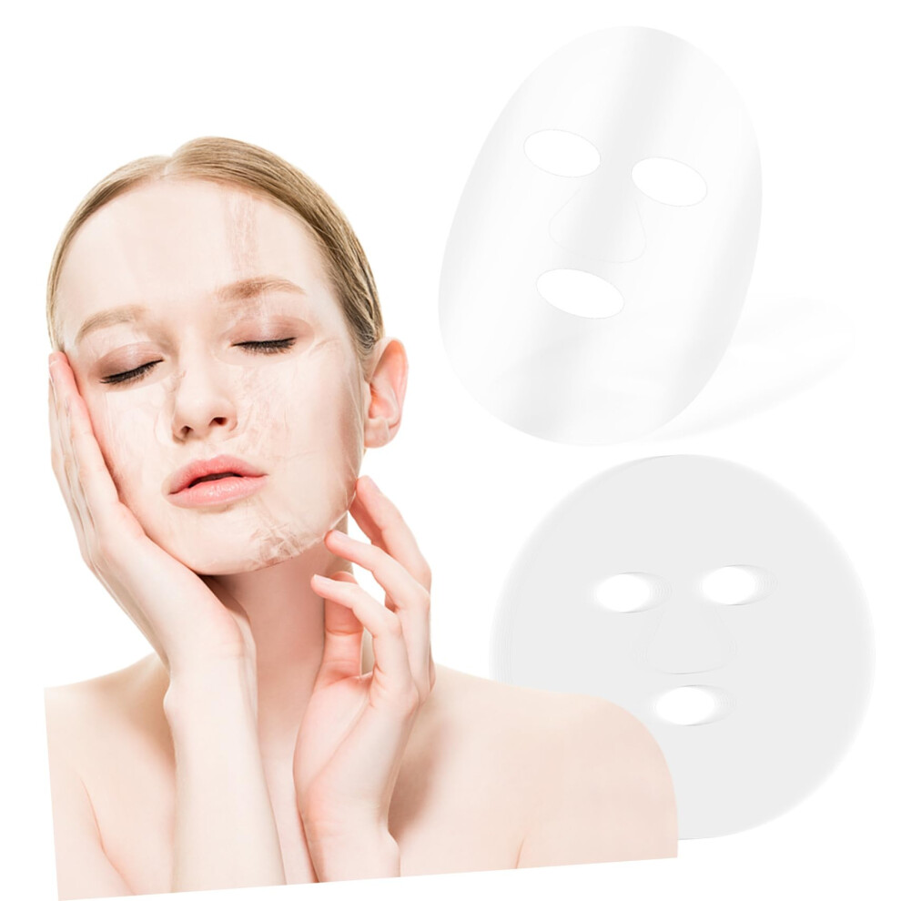 White 400Pcs Disposable Hydrotherapy Facial Mask Sheets For Deep Hydration And Full Face Coverage