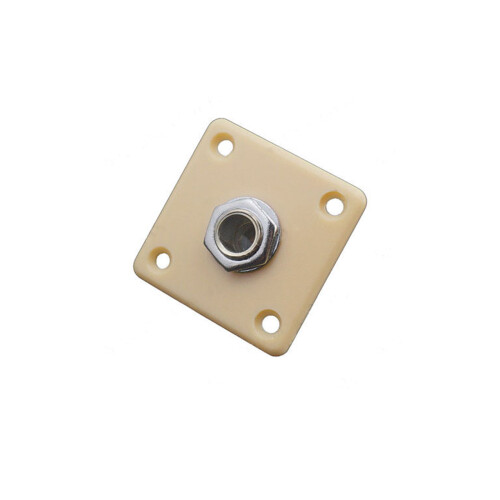 Electric Guitar Output Socket Plate Guitar Output-Yellow