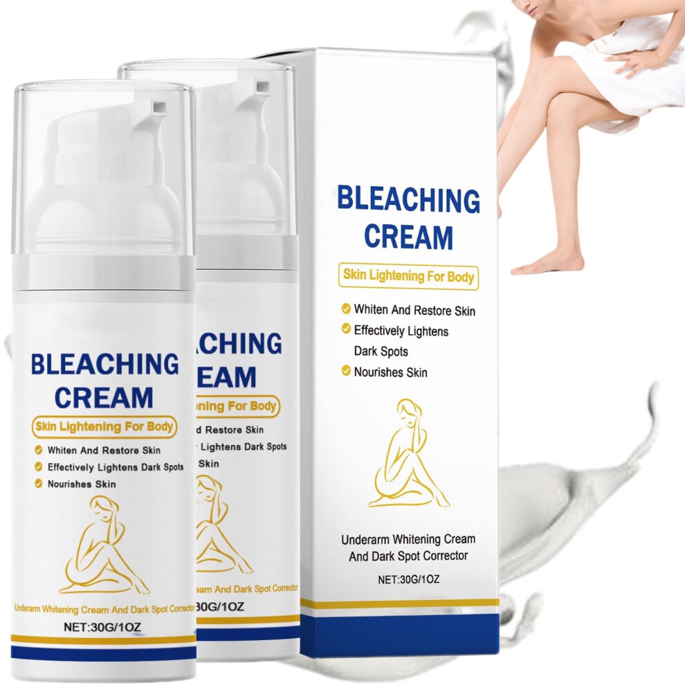 Cream/Dark Underarm Whitening For Skin With Gentle Vitamin C, Multiarea Skin Brightening Lotion (2)
