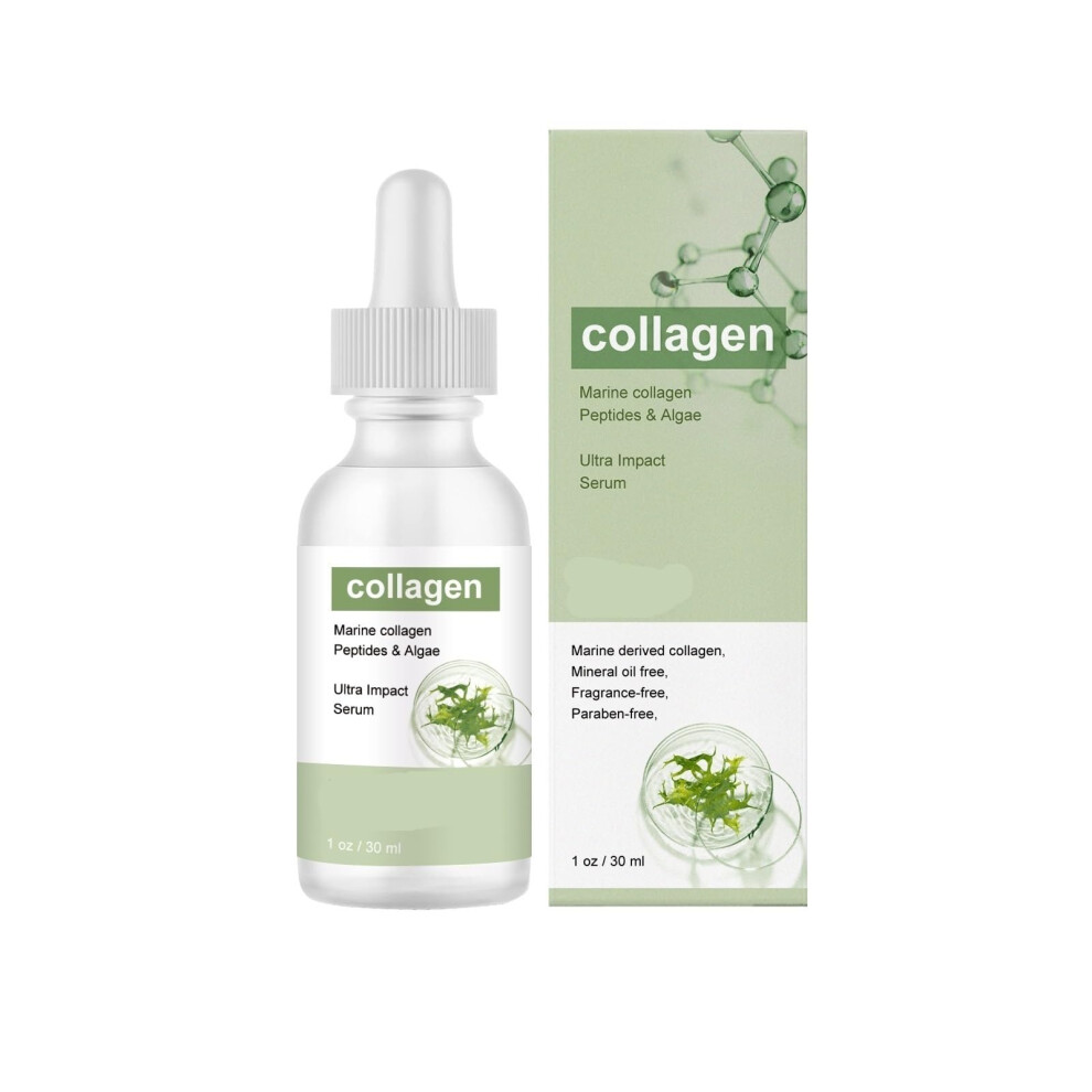 Collagen Serum for Wrinkles and Fine Lines Anti Aging Face Serum with Deep Hydration and Firming Boost