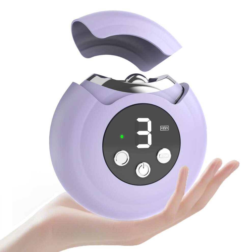 Electric Nail Clipper for Seniors, 3 in 1 Rechargeable Automatic Nail Trimmer with LED Light