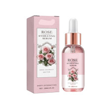 Rose Hydrating and Brightening Face Serum with Deep Hydration and Lightweight Texture for All Skin Types 1PC