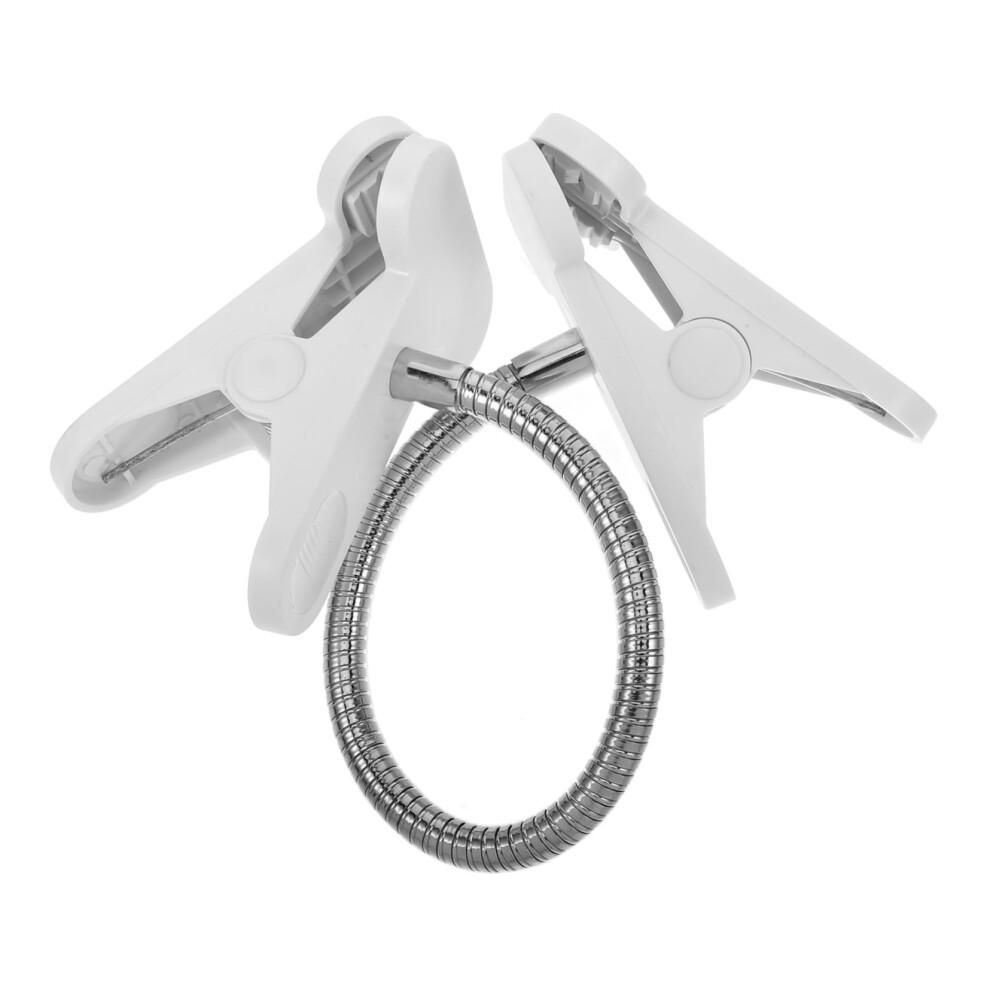 DualHeaded Nail Practice Clip with Stable Table Mount for Manicure Training and Nail Art