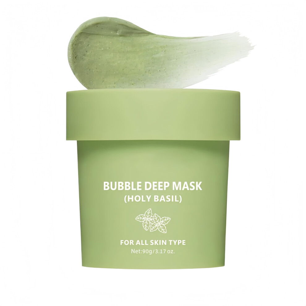 Bubble Face Mask with Hyaluronic Acid, Deep Pore Purifying and Blackhead Removal, 3.17 oz