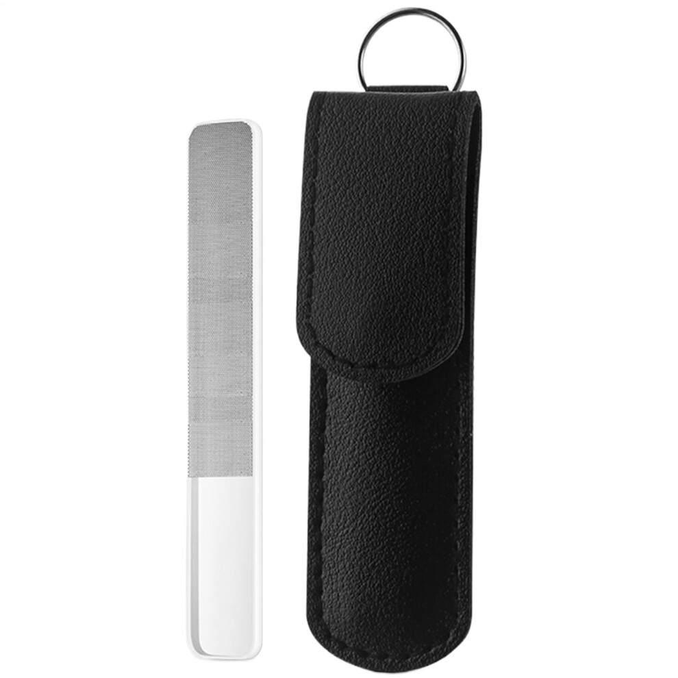 Glass Nail File DualSided Polishing Shaper for Gentle Nail Care, Durable Crystal Emery Board