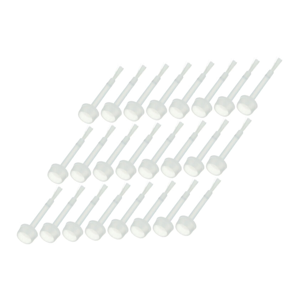200 Pack Nail Polish Replacement Brushes Soft Bristles for Precise Manicure Application