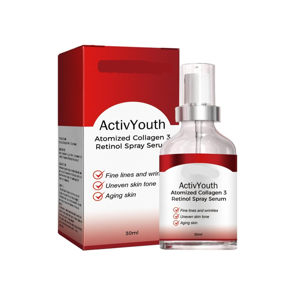Anti Aging Collagen Spray with Retinol Face Mist for Wrinkle Reduction, Firming and Hydrating Neck