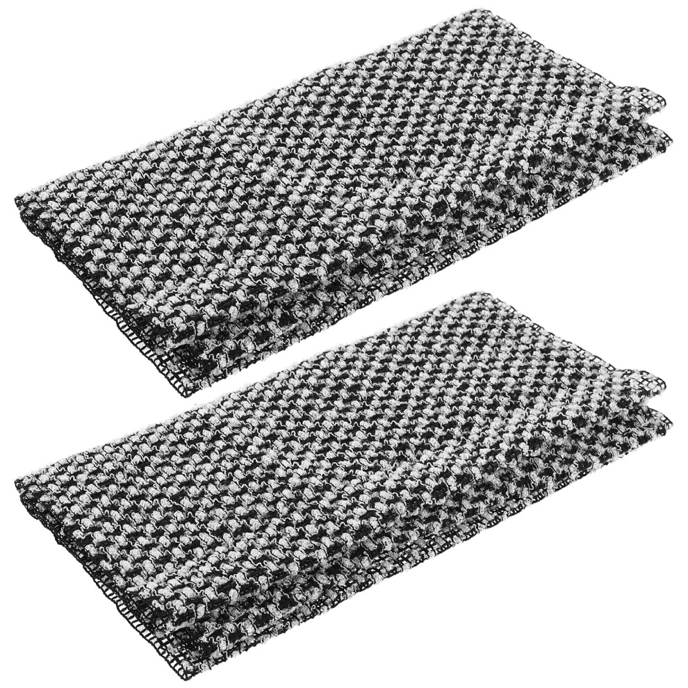 Exfoliating Back Scrubber with Dual Handles, Extra Long Shower Towel for Deep Cleansing