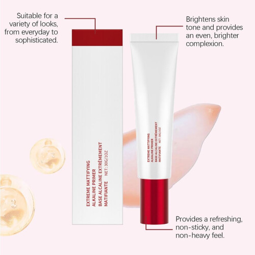 Makeup Primer Hydrating LongLasting Base with Oil Control and Pore Smoothing Effect 1pc 2