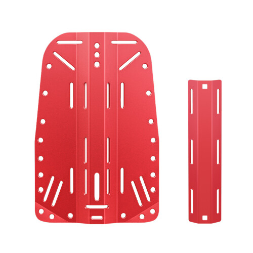Professionele aluminium duikachterplaat Veilige-Rood