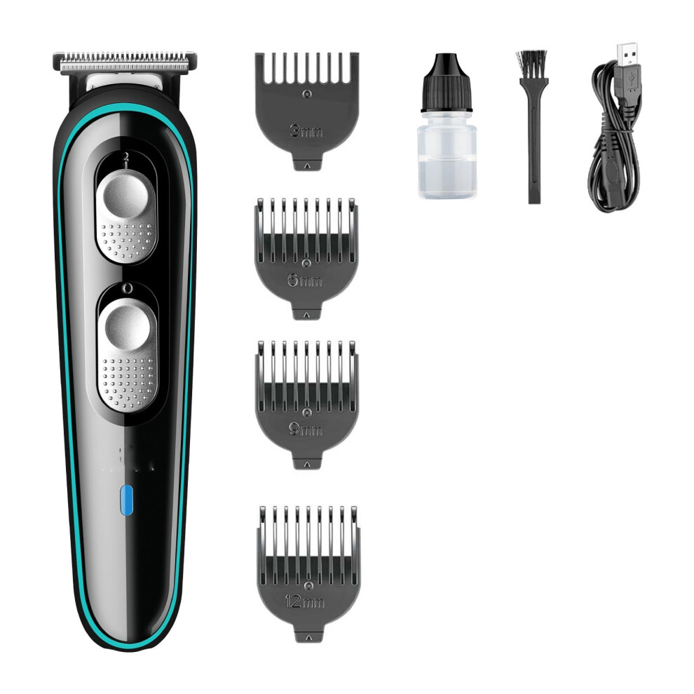 Mens Hair Clippers Cordless Speed Motor USB Rechargeable Low Noise Hair Trimmer for Men