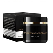 Lip Scrub Balm for Dark Lips with Brightening Effect and Deep Hydration, 0.7 Fl Oz