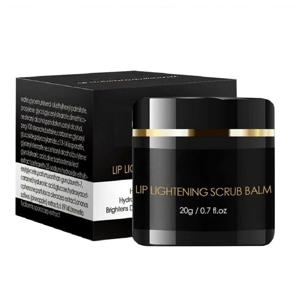 Lip Lightening Cream for Dark Lips Treatment, Fast Brightening and Deep Hydration Balm 0.7 Fl Oz