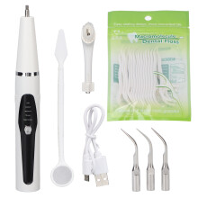 Companion elegant pentru îngrijirea dentară, curățitor electric cu efect de lustruire și vibrații de înaltă frecvență, oțel inoxidabil de