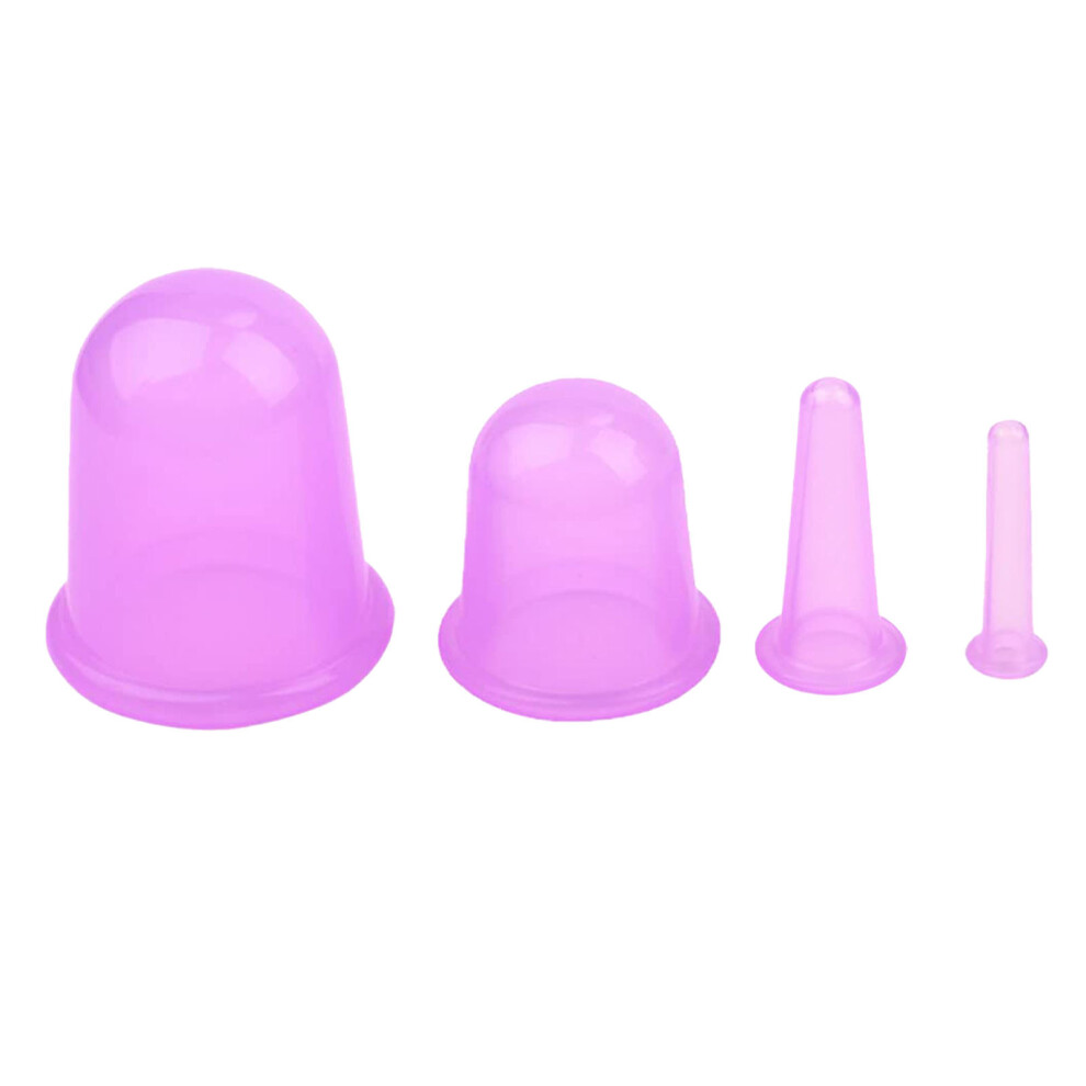 Silicone Cupping Therapy Set With Powerful Suction Performance For Anti Cellulite And Skin Promoting Benefits, Includes Comfortable Massage Tools For