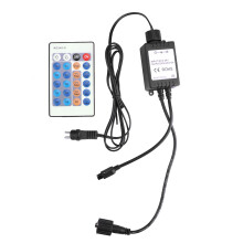 LED-stripbesturingsmodule 12V met infrarood afstandsbediening, draadloze RGB-controller voor slimme huisverlichting, hoge intelligentie en stabiele