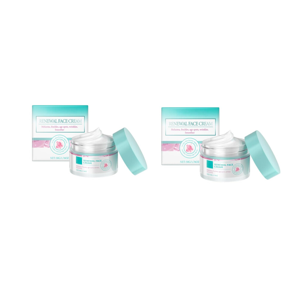 Face Moisturizer and Dark Spot Corrector, 50g Daily Cream for Hydration, Even Tone and Smooth Skin
