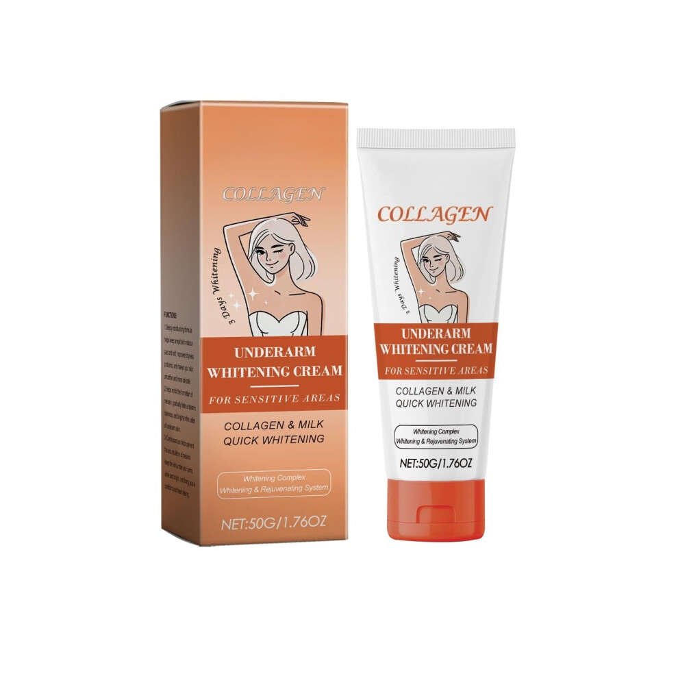 Cream Skin Whitening And Brightening For Intimate Areas, Underarms, Bikini Line, Knees, Elbows