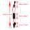 Portable Compacts Safety Whistle Emergency Loud Hiking 3