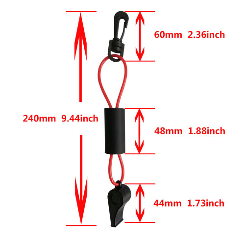 Portable Compacts Safety Whistle Emergency Loud Hiking 2