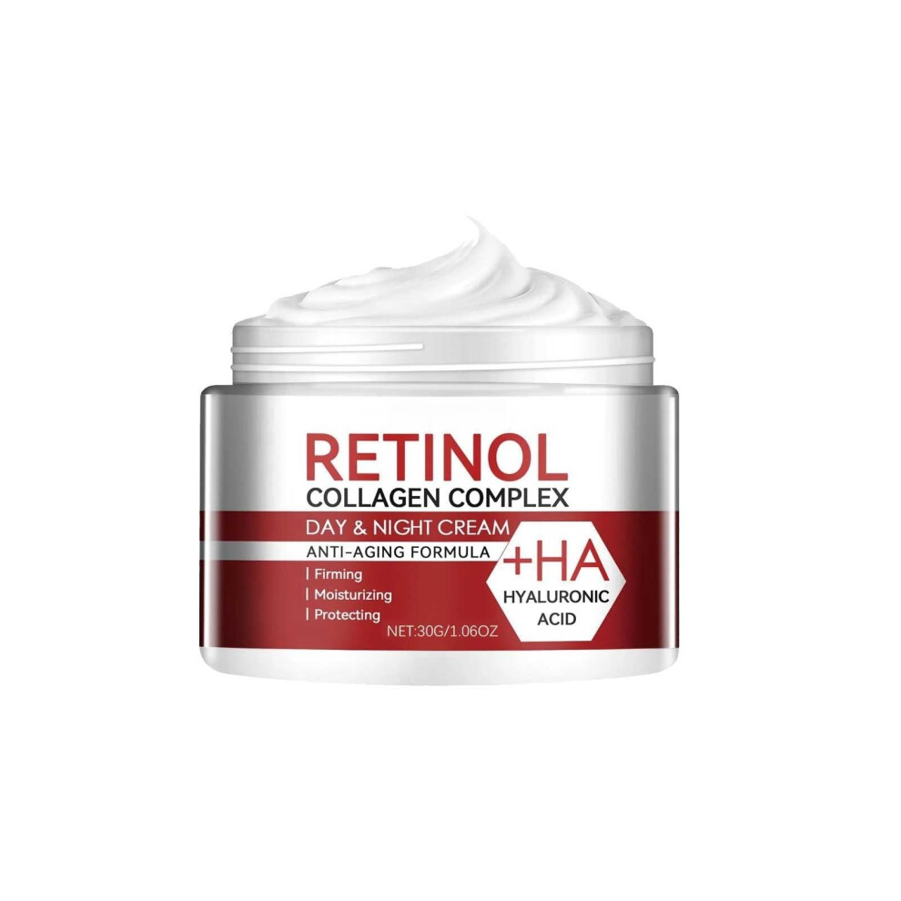 Cream Retinol Collagen Night For Women Anti Aging Moisturizer With Deep Hydration And Firming