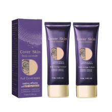 2 Pack Tattoo Cover Up Makeup Waterproof Body Foundation for Long Lasting Scar Concealment