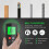 LCD Backlight Display Wall Detector Metal Sensor Wood Stud Finder AC Cable Scanner With Switchable Scanning Modes 4