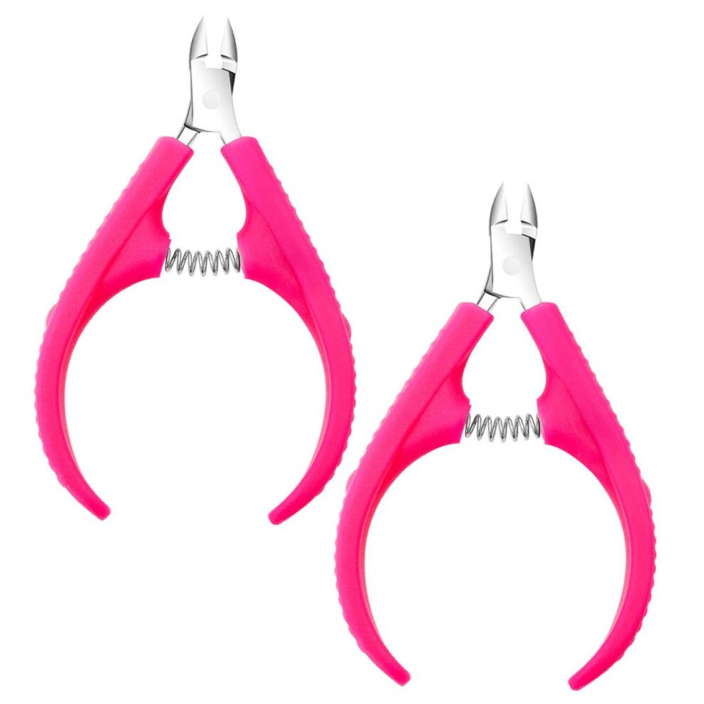 Professional Cuticle Nipper with NonSlip Grip for Precise Trimming Salon and Home Use