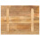 VidaXL (mango wood(natural), 90 x 70 cm) vidaXL Table Top Replacement Board Dining Table Top Rectangular Solid Wood 5