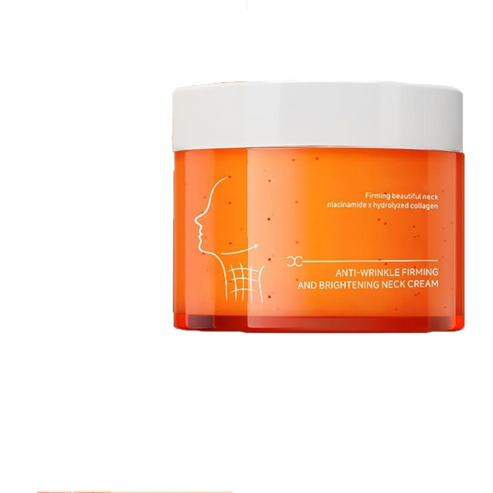 Cream Neck Firming With Deep Hydration And Antiwrinkle Care For Sagging Skin And Jawline Lift
