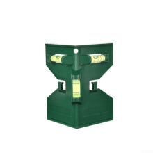 Horizontal Fence Post Pipe Magnetic Angle Meter With 3 Bubble Levels For Accurate Leveling In Construction And DIY Green