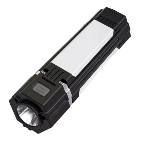 Portable Tent Light Folding LED Camping Flashlight Multipurpose Hiking Flashlight Double Light Source Lantern for Travel