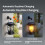Vintage Solar Powered Camping Lantern,Handheld Outdoor Light for Hiking, Emergency, Adjustable Brightness 4