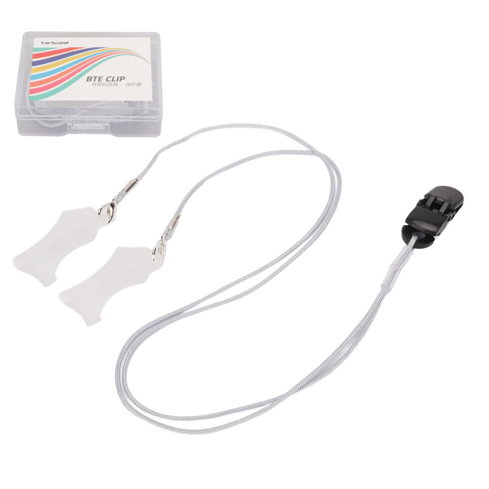 Portable Convenient Anti-lost Deaf-aid, Durable Fixation Cord Lanyard for Hearing Amplifier For Halloween Parties For Nightclubs For Daily Use