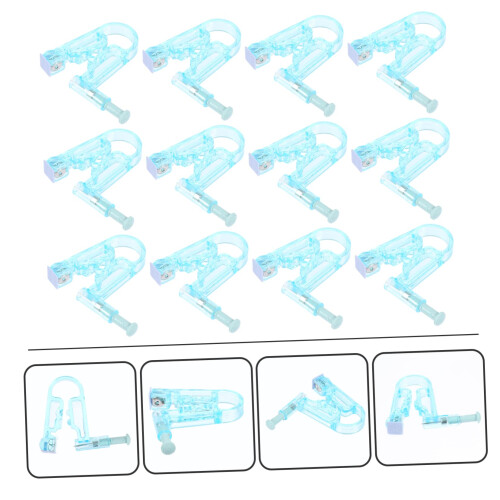 Ear Piercing Kit with Precise Alignment, Disposable Ear Piercing Tool for Safe Home Use 2